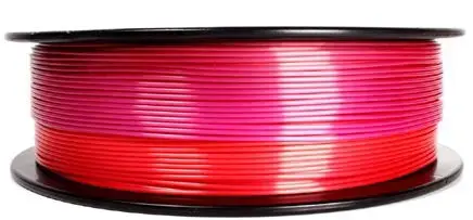Printer Filament Gembird 3DP-PLA-SK-01-RP, PLA, 1.75 mm, 1 kg (Rosu/Mov)