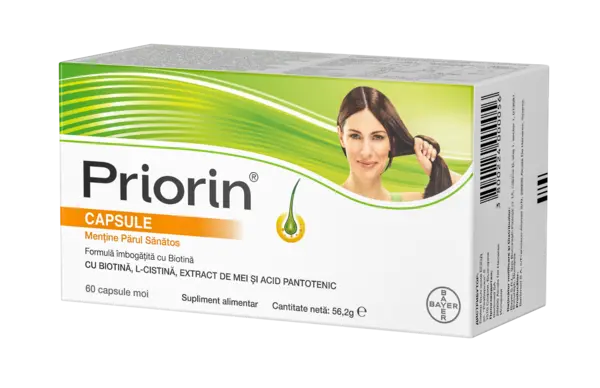 Priorin, 60 capsule, Bayer