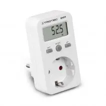 Priza cu contor energetic Trotec BX09, Ecran LCD, Racordare multipla, Salvarea setarilor, Protectie la intreruperea curentului