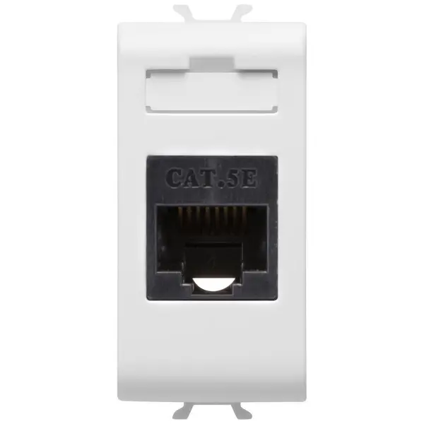 Priza date RJ45 Cat 5e - UTP Gewiss Chorus GW10421, alb