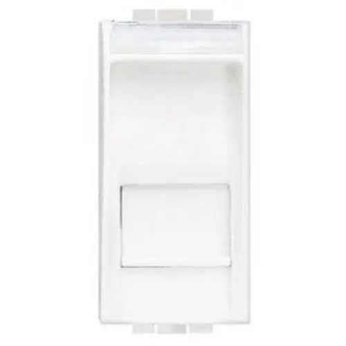 Priza date RJ45 FTP Cat 6 Living Light Bticino N4279C6F, alb