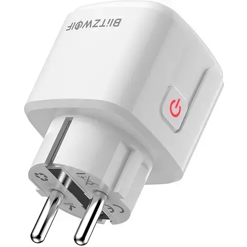 Priza inteligenta BlitzWolf BW-SHP15, Max 3680W, Cu temporizator, Alb