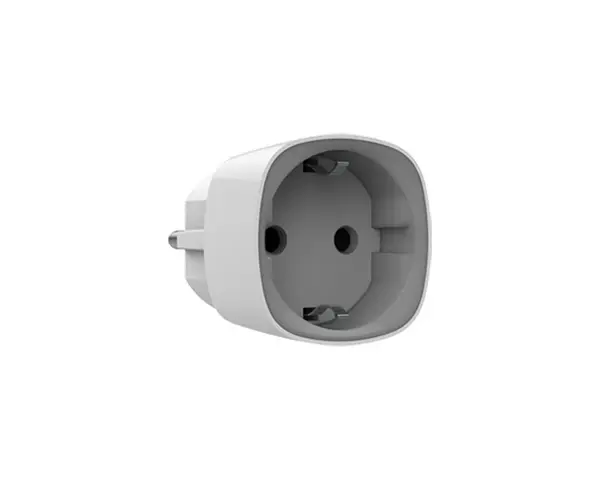 Priza inteligenta cu monitorizare, wireless, 2500W, alba, Ajax Socket WH
