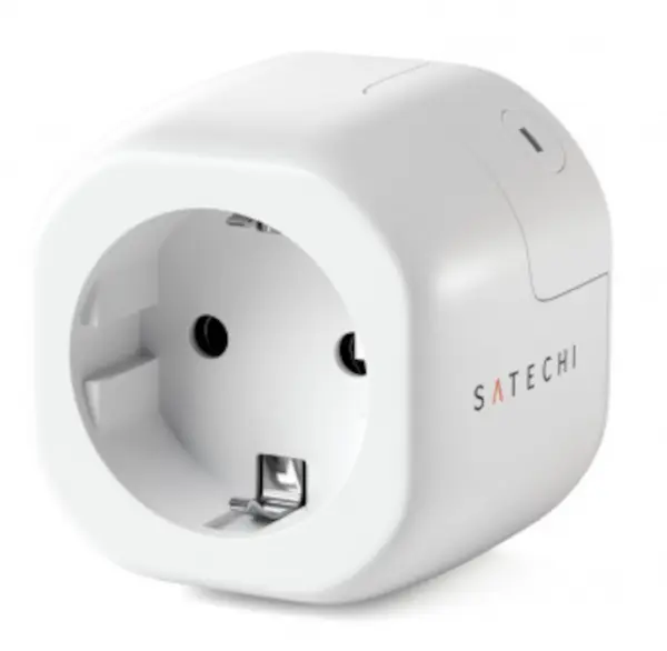 Priză inteligentă Satechi - Homekit Smart Outlet EU, albă