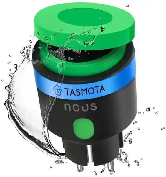priza inteligenta wifi pentru exterior nous a6t, ip44, 16a - tasmota