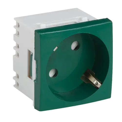 Priza modulara schuko cu impamantare - DLX