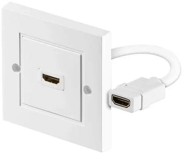 Priza perete cu un port HDMI 4K60Hz, kphdmz01