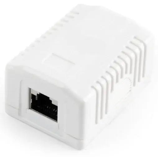 Priza simpla aplicata UTP, CAT5e, regleta Krone, Gembird NCAC-1U5E-01