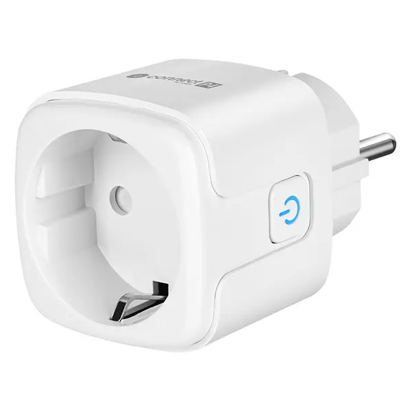 Priza smart WiFi Kruger&Matz Connect P4 Tuya 3680W 16A contor consum Google Home Alexa KM2202-W
