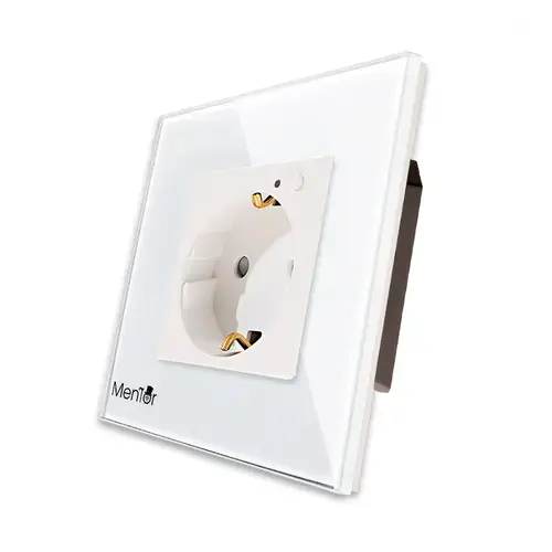 Priza Smart Wireless Mentor ES014 simpla incastrata WiFi 16A 1000W