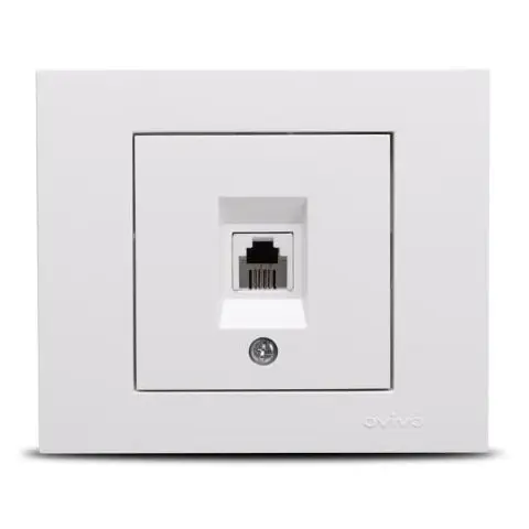 Priza Telefon (RJ11 623K) ST Grano Ovivo OV00033, 10A, 250V, Nat alb