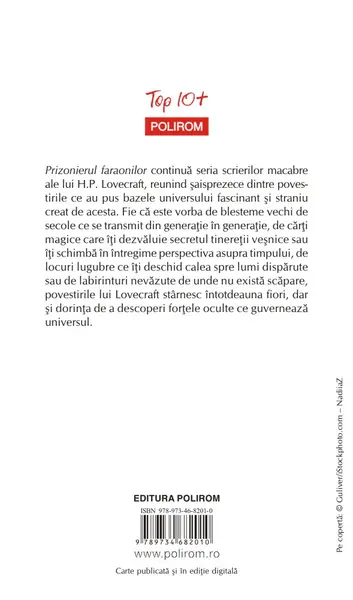 Prizonierul faraonilor | H.P. Lovecraft