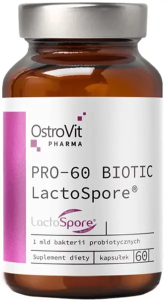 Pro-60 Biotic LactoSpore, 60 capsule, OstroVit