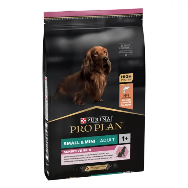 Pro Plan Optiderma Adult Small Mini Sensitive Somon, 7 kg