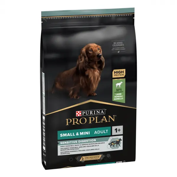 Pro Plan OptiDigest Small Mini Adult Sensitive Digestion Lamb, 7 kg