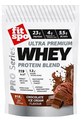 Pro Series Ser proteic din zer, înghețată cu ciocolată, 918 g, FitSpo