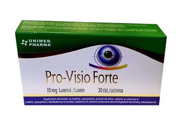 Pro-Visio Forte 10mg luteina, 30 tablete, Unimed Pharma