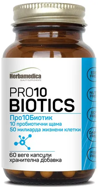 Pro10 Biotics, 60 capsule, Herbamedica