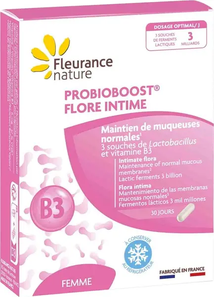 Probioboost Probiotic pentru o floră intimă sănătoasă, 30 capsule, Fleurance Nature