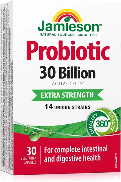 Probiotic 30 Billion Extra Strength, 30 capsule, Jamieson