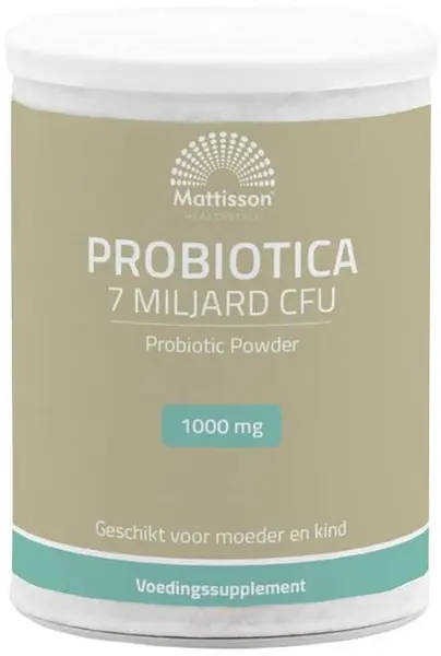 Probiotic 7 Billion CFU, 125 g, Mattisson Healthstyle