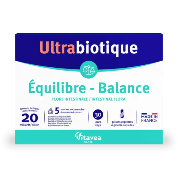 Probiotic Equilibre - Balance, 30 capsule, Ultrabiotique