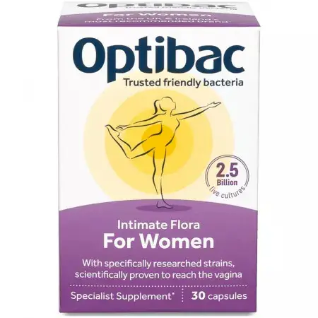 Probiotic pentru flora vaginala, 30 capsule, OptiBac