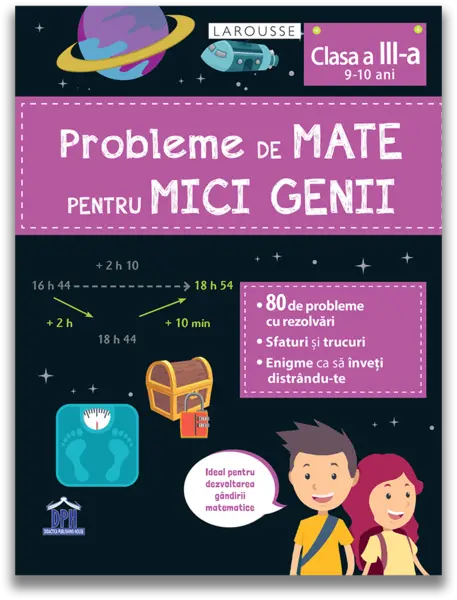 Probleme de mate pentru mici genii - Clasa a III-a