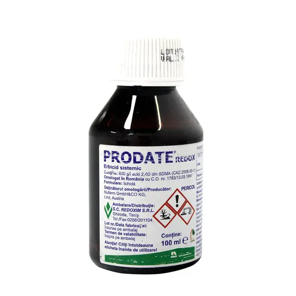 Prodate Redox 100 ml, erbicid sistemic postemergent porumb/ grau, Nufarm, buruieni dicotiledonate anuale si perene - Default Title