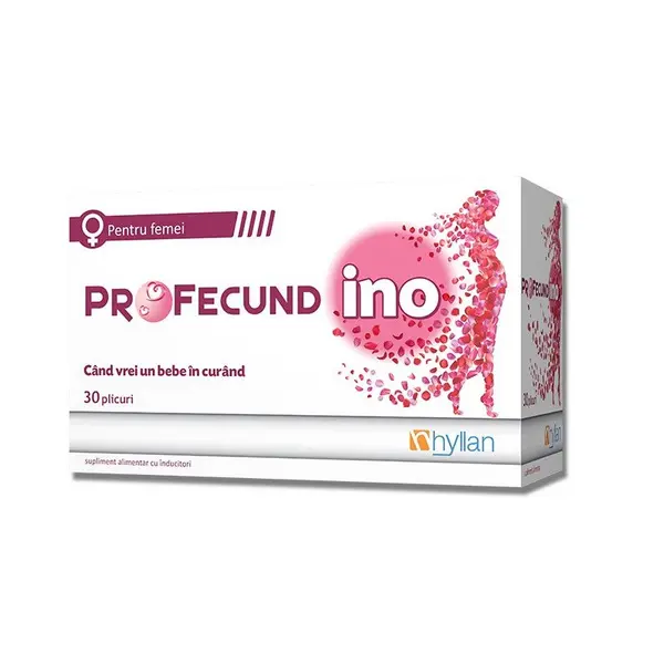 Profecund INO pentru femei, 30 plicuri, Hyllan Pharma