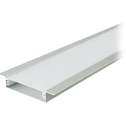 Profil aluminiu pentru banda LED 2M 40MM x 10MM - argintiu V-TAC SKU-24101