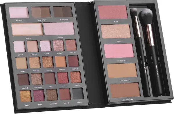 Profusion Cosmetics Paletă pentru față completă Pro Face, 32 piese