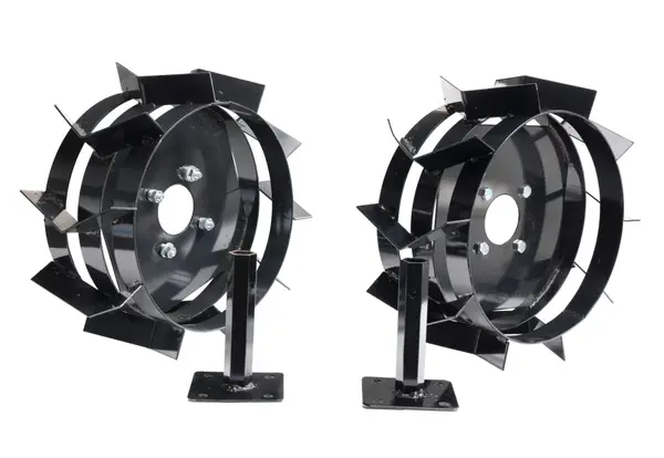 ProGARDEN Set 2 roti metalice 400x8 cu manicot 23mm