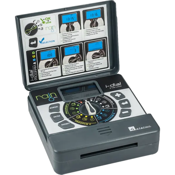 Programator automat pentru sisteme de irigaret, 24V, 8 zone, 4 programe, I-DIAL pentru montare in interior