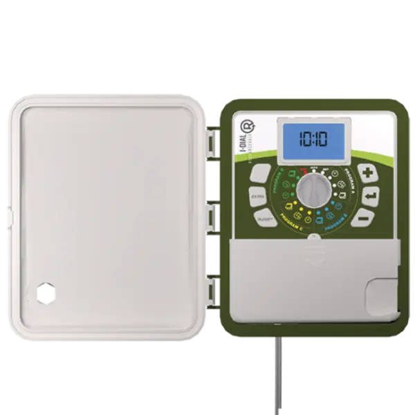 Programator Pentru Irigare I-dial Rechargeable Pentru Montare Pe Exterior, Zone/Programe 6/4,9V