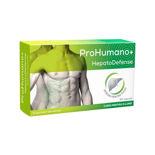 ProHumano+, 30 capsule, HepatoDefense