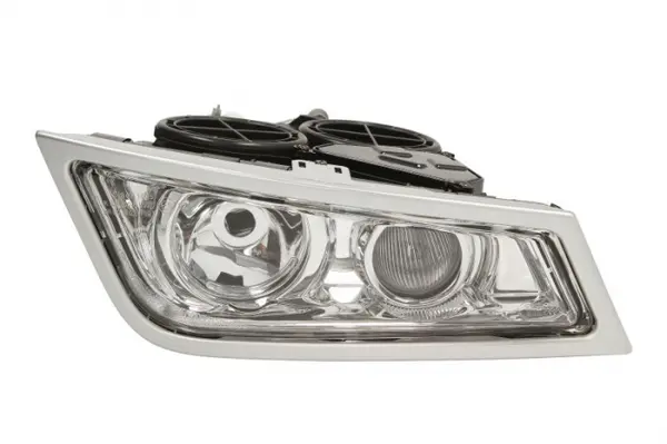 Proiector ceata Dreapta (H3, cu un halogen pe distante lungi; rama de argint) potrivit VOLVO FH, FH16, FM, FM II 09.05-