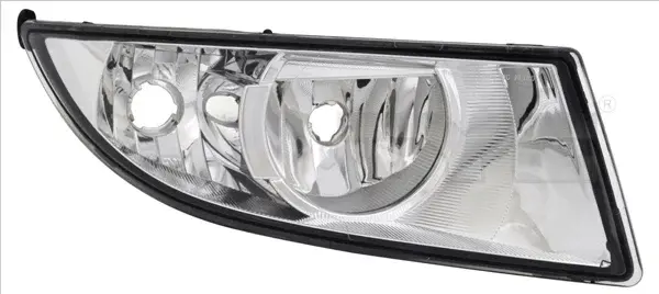 Proiector ceata Dreapta (H8 P21W, cromat; DRL) potrivit SKODA FABIA II, ROOMSTER, ROOMSTER PRAKTIK 03.10-04.15