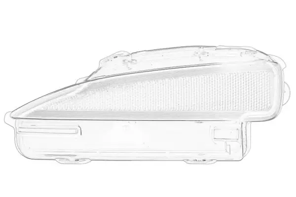 Proiector ceata dreapta potrivit TOYOTA YARIS XP130 12.10-07.14