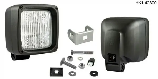 Proiector ceata Dreapta Stanga (H3, 100x100mm, Conector AMP) 12 24V