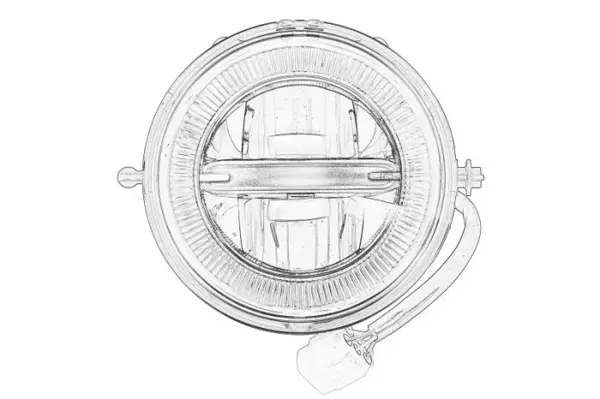 Proiector ceata (LED) potrivit MINI COUNTRYMAN F60, COUNTRYMAN R60, MINI CLUBMAN R55, MINI CLUBVAN R55, ONE COOPER R56, R57, R58, R59 10.06-