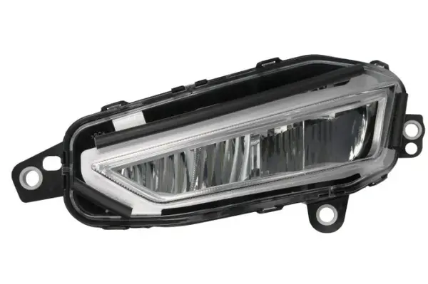 Proiector ceata stanga (LED, crom platinat) 24V potrivit VOLVO FH III, FH16 III, FM III, FMX III 02.20-