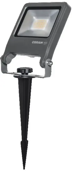 Proiector cu țăruș Osram – Endura, 20W, IP65, gri închis