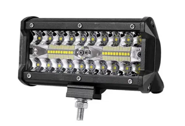 Proiector Led Auto Dreptunghiular putere 120W de 9600lm lumina rece 12V 24V
