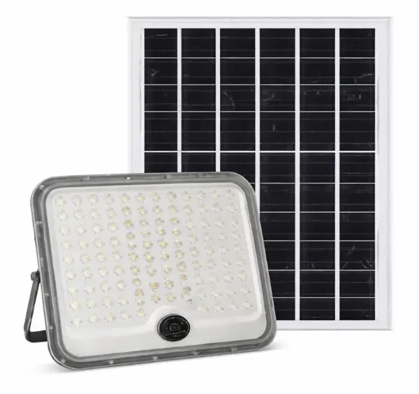 Proiector led cu incarcare solara 400W panou separat TV