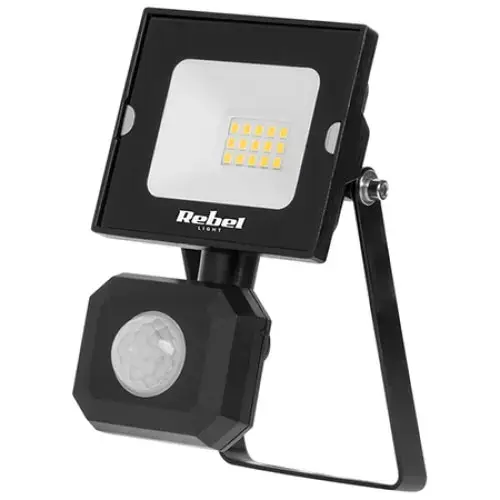Proiector LED Rebel URZ3611, cu senzor de miscare, 10 W, 850 lm, 4000 K, IP65