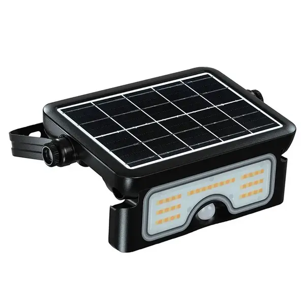 Proiector LED solar 7W exterior 3 in 1 IP65 cu lumina reglabila