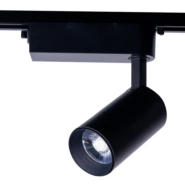 Proiector pe sina LED IRIDE 12W BLACK - Lumina neutra 4000K