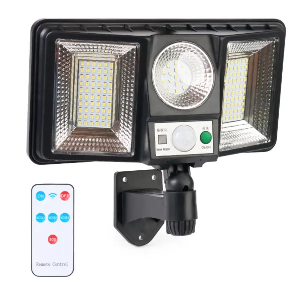 Proiector Solar GD 2202 cu senzor de miscare LED Integrat putere 50 W