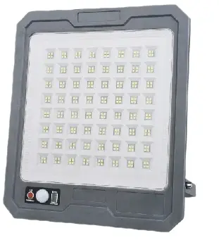 Proiector solar LED COBA CB T106 putere 800W panou solar separat senzor de miscare telecomanda